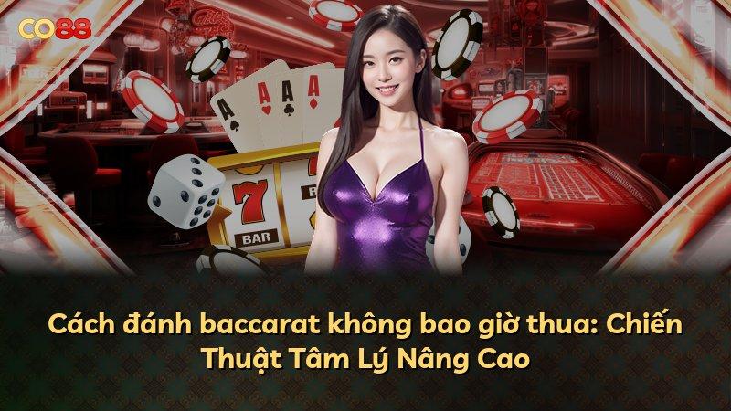 Cách đánh baccarat không bao giờ thua: Chiến Thuật Tâm Lý Nâng Cao