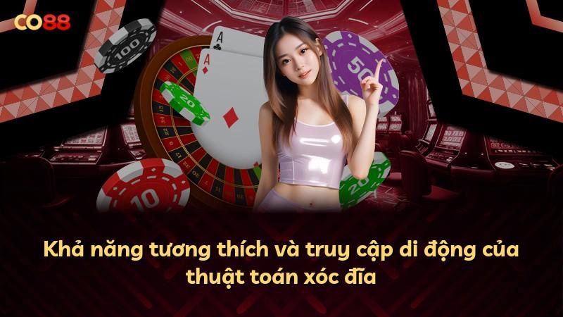 Khả năng tương thích và truy cập di động của thuật toán xóc đĩa