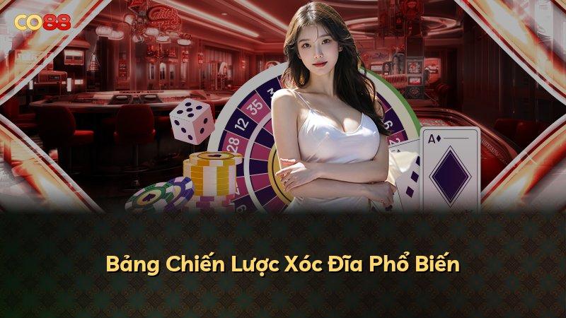 Bảng Chiến Lược Xóc Đĩa Phổ Biến