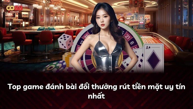 Top game đánh bài đổi thưởng rút tiền mặt uy tín nhất